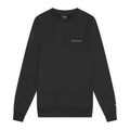 Front - Lyle & Scott Mens Embroidered Crew Neck Sweatshirt