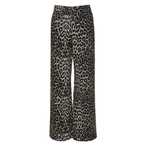 Front - Threadbare Womens/Ladies Soleil Denim Wide Leg Jeans