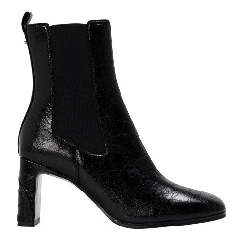 Front - Diesel Womens/Ladies Giove Textured Block Heel Chelsea Boots