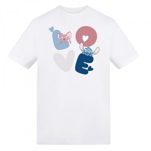 Front - Lilo & Stitch Childrens/Kids Love T-Shirt