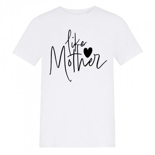 Front - AWD Childrens/Kids Like Mother Graphic Print T-Shirt