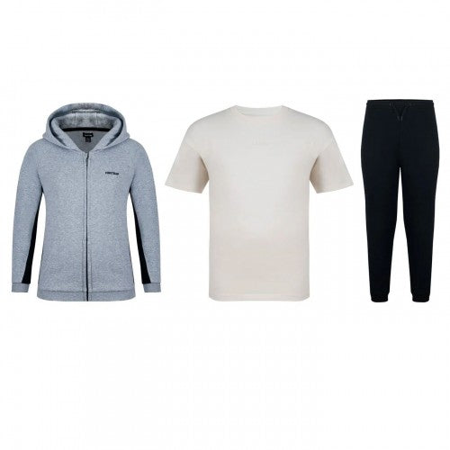 Front - Firetrap Boys Logo Tracksuit Set (Pack of 3)