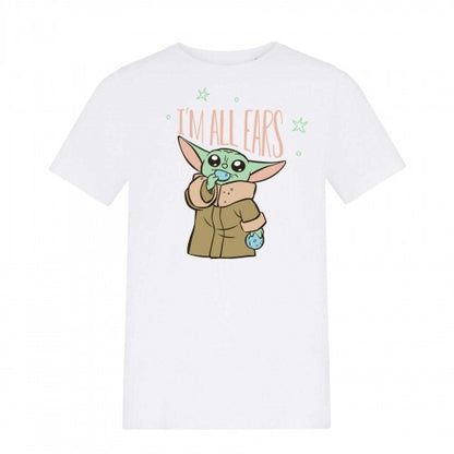 Front - Star Wars Childrens/Kids I´m All Ears Grogu T-Shirt