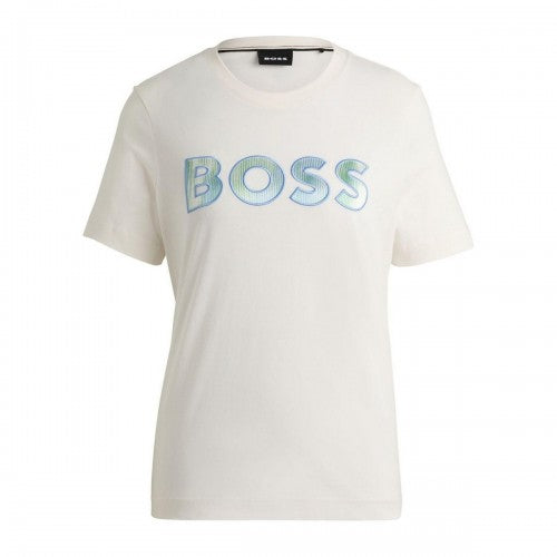 Front - Boss Womens/Ladies Ecosa Logo T-Shirt