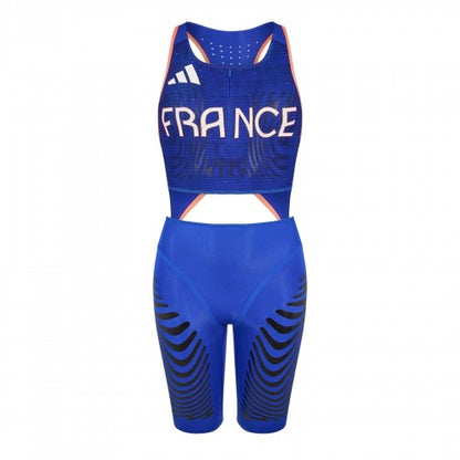 Front - Adidas Womens/Ladies France Bodysuit