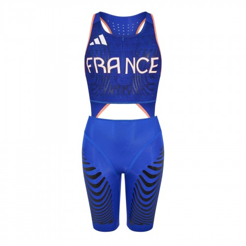 Front - Adidas Womens/Ladies France Bodysuit