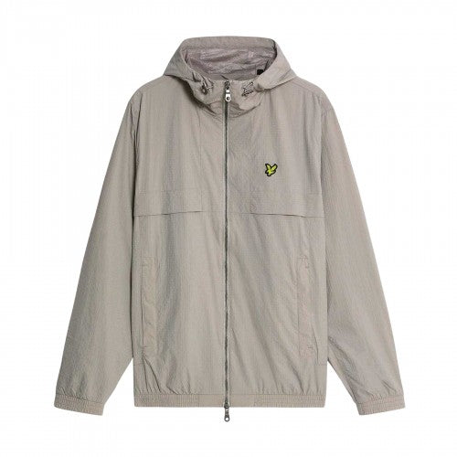 Front - Lyle & Scott Mens Hooded Jacket