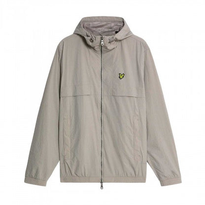 Front - Lyle & Scott Mens Hooded Jacket