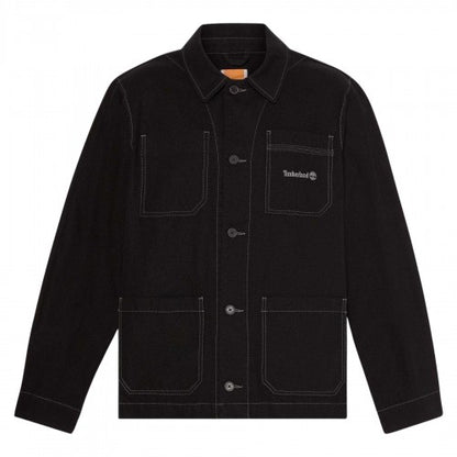 Front - Timberland Mens Canvas Overshirt
