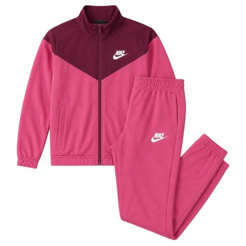 Front - Nike Childrens/Kids Swoosh Polyester Tracksuit