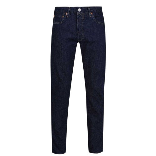 Front - Levis Mens 501 Original Straight Jeans
