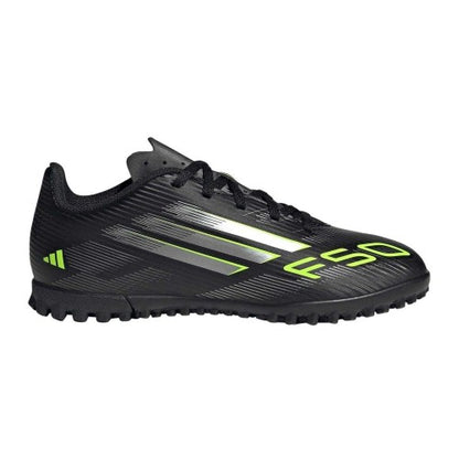 Front - Adidas Childrens/Kids F50 Messi Club Flat Astro Turf Trainers