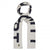 Front - Luke 1977 House Text Knitted Scarf