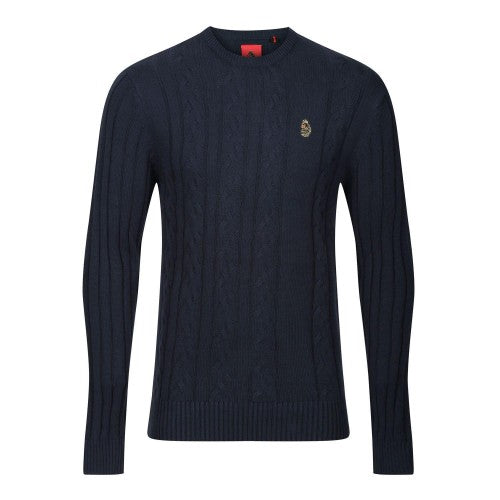 Front - Luke 1977 Mens Crew Neck Modern Sweatshirt