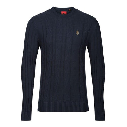 Front - Luke 1977 Mens Crew Neck Modern Sweatshirt