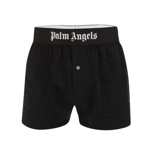 Front - Palm Angels Mens Long Length Boxer Shorts