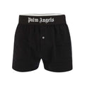 Front - Palm Angels Mens Long Length Boxer Shorts
