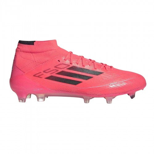 Front - Adidas Womens/Ladies F50 Elite Mid Cut Firm Ground Football Boots