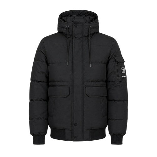 Front - Crosshatch Mens Milwaka Polyester Long-Sleeved Hooded Jacket