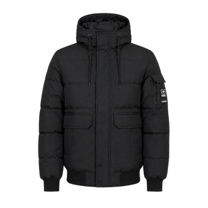 Front - Crosshatch Mens Milwaka Polyester Long-Sleeved Hooded Jacket