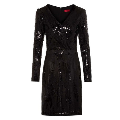 Front - Hugo Womens/Ladies Kelias-1 Dress