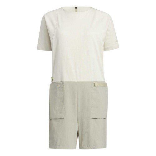 Front - Adidas Womens/Ladies Originals Loose Fit Overalls