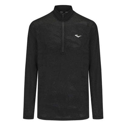 Front - Everlast Mens Mock Neck Regular Long-Sleeved Top