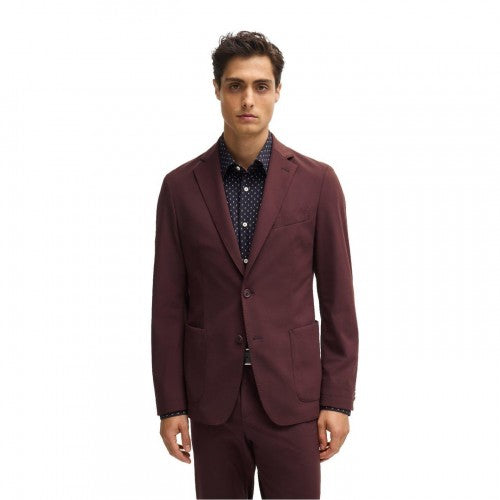 Front - Boss Mens Notch Neck Formal Blazer