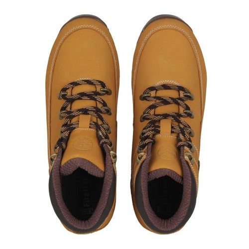 Honey-Brown - Side - Firetrap Mens Rhino Leather Ankle Boots