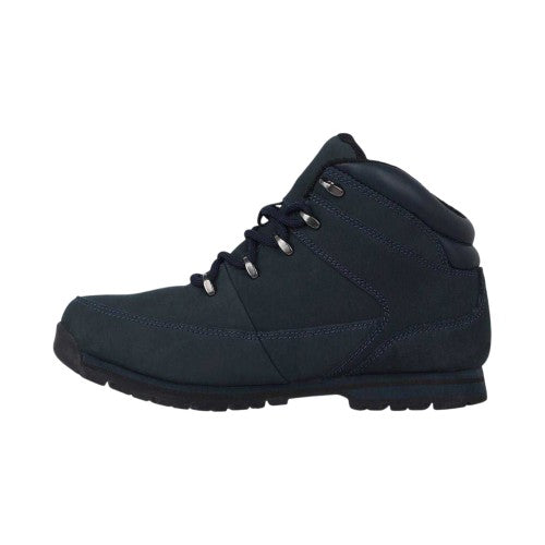 Navy-Black - Back - Firetrap Mens Rhino Leather Ankle Boots