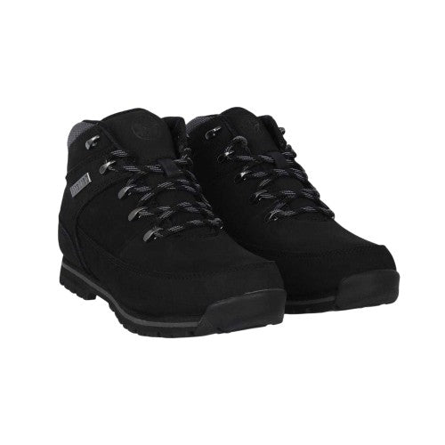 Black-Grey - Lifestyle - Firetrap Mens Rhino Leather Ankle Boots