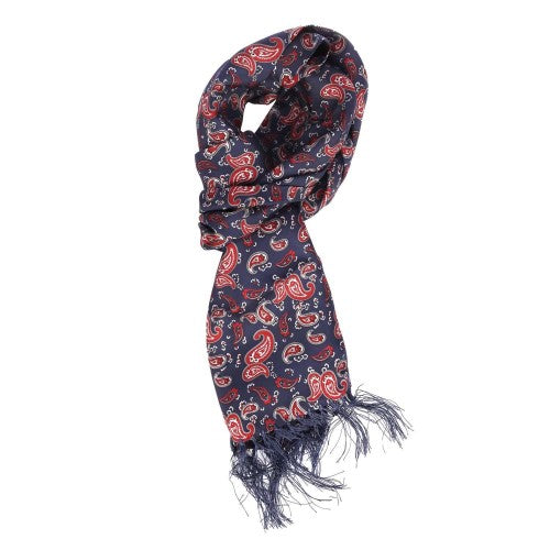 Front - Luke 1977 Womens/Ladies One Paisley Silk Scarf
