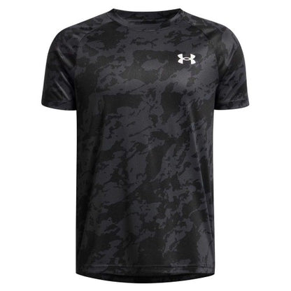 Front - Under Armour Boys Tech 2.0 Camouflage T-Shirt