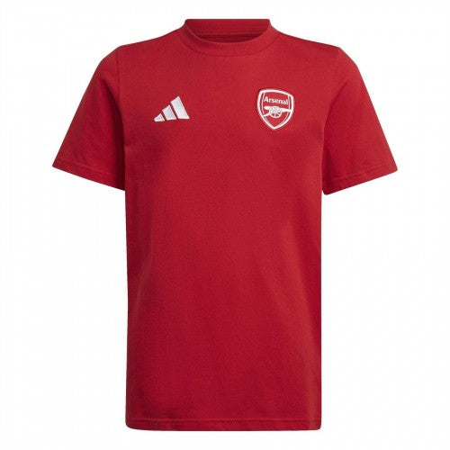 Front - Adidas Childrens/Kids Arsenal FC Embroidered T-Shirt
