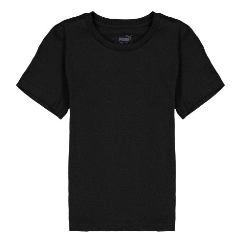 Front - Puma Childrens/Kids Logo Regular T-Shirt