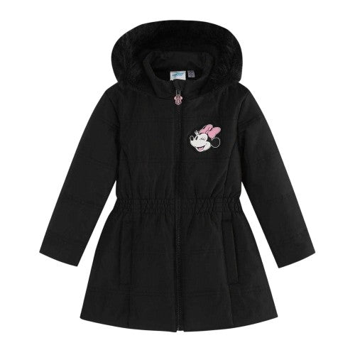 Front - Disney Girls Minnie Mouse Parka