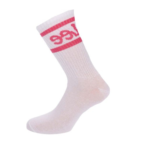 Front - Lee Womens/Ladies Logo Crew Socks (Pack of 3)