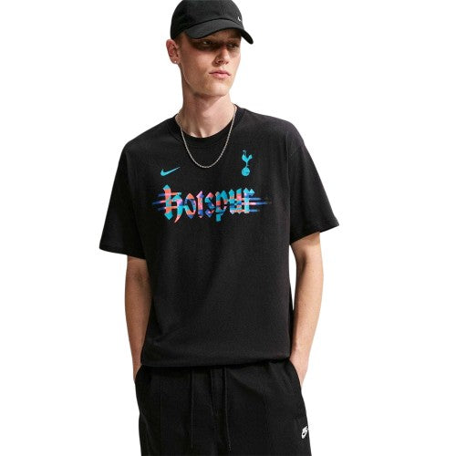 Front - Nike Mens Wordmark Tottenham Hotspur FC T-Shirt
