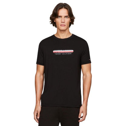 Front - Tommy Hilfiger Mens Lounge Logo T-Shirt