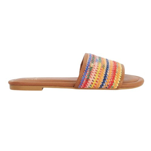 Front - Dune London Womens/Ladies Lillsie Braided Flat Sandals