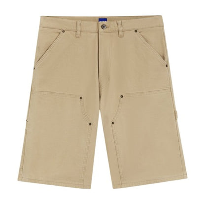 Front - Hugo Mens Cotton Canvas Chino Shorts