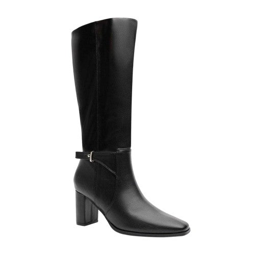 Front - Where´s That From Womens/Ladies Wynne Block Heel Knee-High Boots