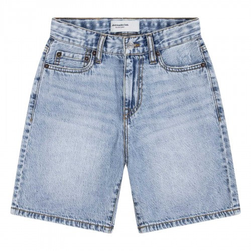Front - Abercrombie & Fitch Childrens/Kids And F Denim Shorts