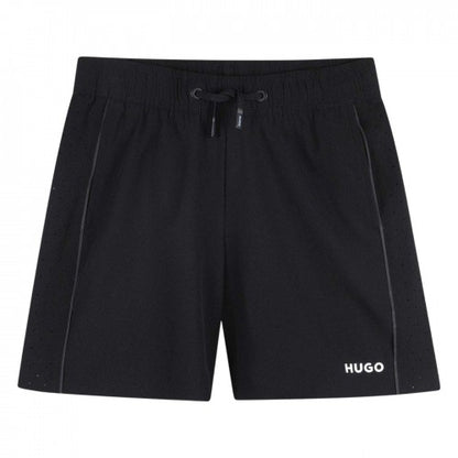 Front - Hugo Childrens/Kids Nylon Shorts