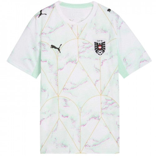 Front - Puma Childrens/Kids World Cup 2026 Austria FC Away Shirt