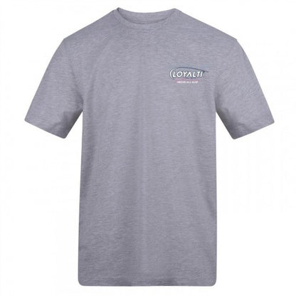 Front - Loyalti Unisex Adult Chest Logo T-Shirt