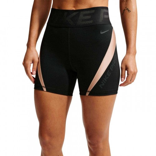 Front - Nike Womens/Ladies Performance Colour Block Shorts