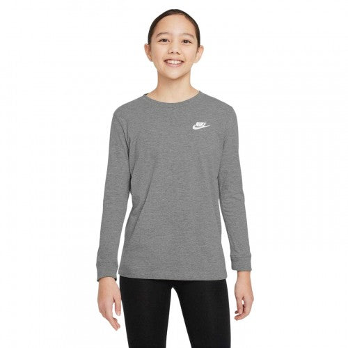 Front - Nike Childrens/Kids NSW Long-Sleeved T-Shirt