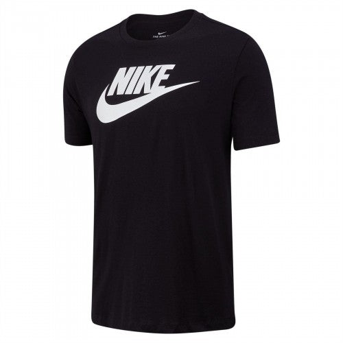 Light Black - Front - Nike Mens Sportswear Club Logo T-Shirt