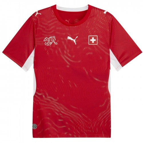 Front - Puma Unisex Adult World Cup 2026 Switzerland FC Home Shirt